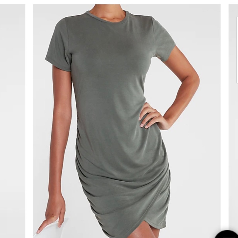 NWT Express Sueded T-shirt Dress